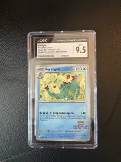 Pokemon PSA 9.5 Feraligatr Illustration Contest Winner 2024 - Image 1