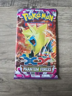 Pokemon XY Phantom Forces Booster Pack- Factory Sealed Manectric Art - Image 1