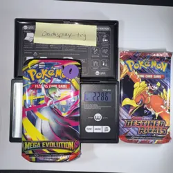 Mega Evolutions 22.86g Destined Rivals 22.41g Booster Pack Pokemon TCG 2 PACK - Image 2