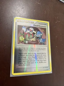 Fossil Excavator - 111/123 - Pokemon Mysterious Treasures Reverse Holo 2007 - LP - Image 3