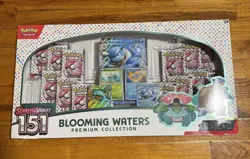 Pokemon TCG: S&V 151 Blooming Waters Premium Collection Factory Sealed Box - Image 1