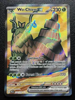 Pokemon Wo-Chien ex 232/193 Paldea Evolved Ultra Rare Full Art Holo NM - Image 1