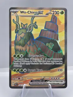 Wo-Chien ex - 232/19 - Pokemon TCG Paldea Evolved (2023) - NM - Full Art - HOLO - Image 1