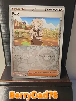Katy 177/198 SV01: Scarlet & Violet Base Set Reverse Holo Pokemon TCG NM - Image 1