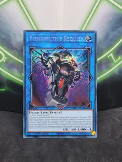 Yugioh Fiendsmith's Requiem INFO-EN046 Secret Rare 1st Edition NM - Image 1