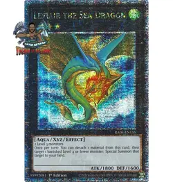 Yugioh! 1x Leviair the Sea Dragon RA04-EN155 Quarter Century Secret Rare NM - Image 1