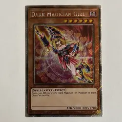 Dark Magician Girl (C) - RA03-EN123 - Platinum Secret Rare 1st Near Mint Single! - Image 1