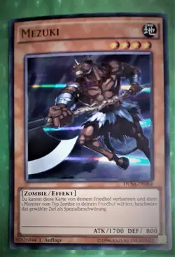 Yu-Gi-Oh DUSA-DE064, Mezuki, "near mint", 1. Auflage - NEU - Image 1