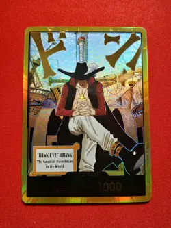 One Piece CCG Dracule Mihawk Gold Don!! OP14 - Eng. - PACK FRESH 11.1.26 - MINT - Image 1