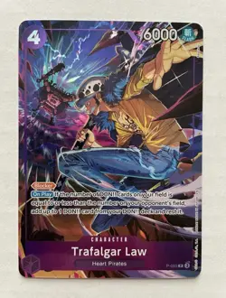 One Piece CCG Trafalgar Law P-093 Foil - Image 1