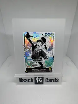 One Piece Monkey.D.Luffy (001) (Parallel) ST29-001 Starter Deck 29: Egghead Foil - Image 1