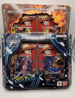 One Piece Illustration Box Vol 5 & 6 - Sealed NEW Lot Of 2. - In Hand - Image 1