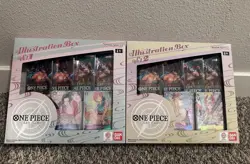 One Piece Illustration Box Volume 1 & 2 Set (Bundle of 2 Boxes - 1 of each) - Image 1