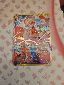 One Piece CCG Monkey D Luffy OP05-119 SP Wanted Emperors in the New World - Image 1