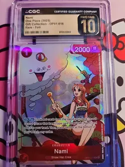 Nami (Gift Collection 2023) OP01-016 CGC PRISTINE 10 - GEM! One Piece - Image 2