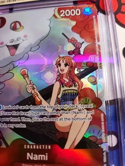 Nami (Gift Collection 2023) OP01-016 CGC PRISTINE 10 - GEM! One Piece - Image 4