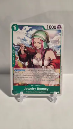 Jewelry Bonney (Tournament Pack Vol. 3) [Participant] ST02-007 One Piece... - Image 1