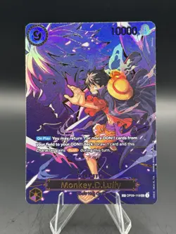 Monkey D Luffy SP OP09 119 SP OP13 Carrying on His Will One Piece English - Image 1