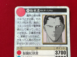 Yu Yu Hakusho Trading card No.191 Shinobu Sensui Prism 1994 Bandai TCG Japan - Image 5