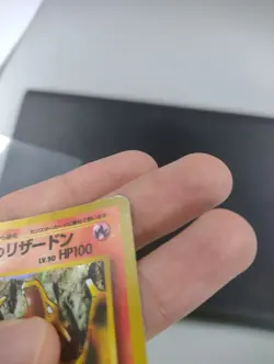 Blaine's Charizard Gym Challenge Holo SWIRL No.006 Japanese Pokemon Card Great - Image 4