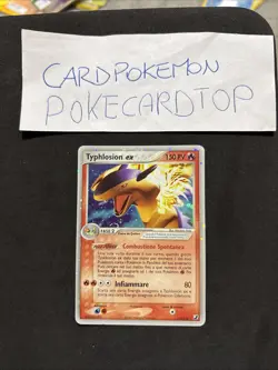 Pokemon Card Typhlosion Ex 110/115 Ex Forze Segrete-Ita-Hilo-Swirl-exc! - Image 1