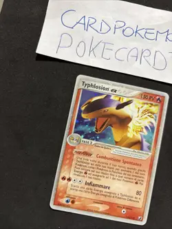 Pokemon Card Typhlosion Ex 110/115 Ex Forze Segrete-Ita-Hilo-Swirl-exc! - Image 3