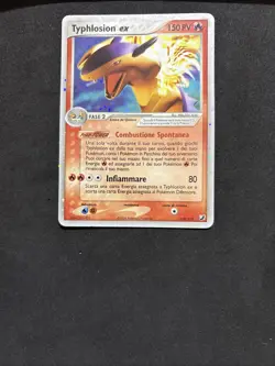 Pokemon Card Typhlosion Ex 110/115 Ex Forze Segrete-Ita-Hilo-Swirl-exc! - Image 4