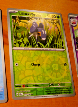 POKEMON COURONNE STELLAIRE FRANCAIS CARD REVERSE CARTE 015/142 EV7 FR MINT 2024 - Image 1