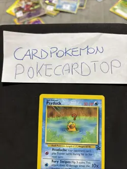 Pokemon Card Psyduck 20 Black Star Promo-Eng-No Holo-nm! - Image 2