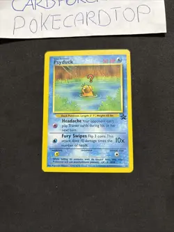 Pokemon Card Psyduck 20 Black Star Promo-Eng-No Holo-nm! - Image 3