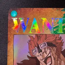 Eustass Kid SR SP OP01-051 Wanted Art Japanese One Piece Card Holo NM - Image 2
