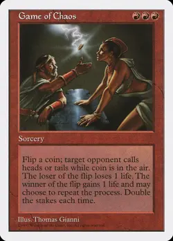 Game of Chaos / Chaosspiel - 5th EDITION - englisch (n-mint -) ** Rare ** - Image 1