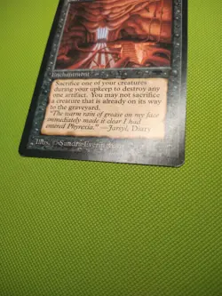Gate To Phyrexia Mtg Magic The Gathering Antiquities LP Very Good Condition - Image 3