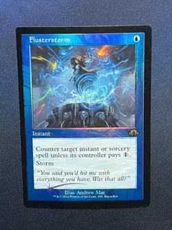 MTG Flusterstorm (Retro Frame) - Buy-A-Box Promos (BABP) Magic the Gathering TCG - Image 1