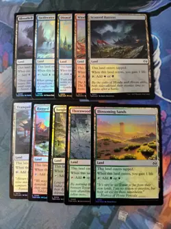 Life Gain Dual Land Set of 10 - FOIL | 7% Off 2+ | Dragonstorm | NM | MTG - Image 1