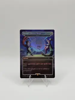 Porom's Silence Magic - Silence (Rainbow Foil) Secret Lair Drop Foil Near Mint - Image 1