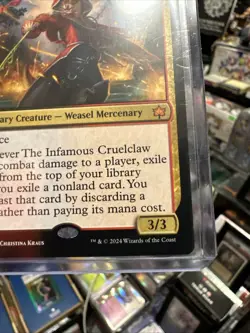 The Infamous Cruelclaw MTG Magic the Gathering Card NM Near Mint Regular. - Image 4