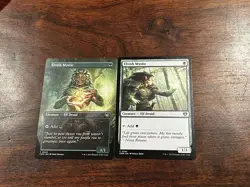 Borderless ELVISH MYSTIC mtg Commander Masters - MINT (+regular Card) - Image 2