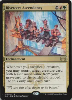 Riveteers Ascendancy R Streets of New Capenna 216 - LP MTG - Image 1