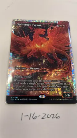 Spinerock Tyrant 0399 Showcase Fracture Foil - Image 1
