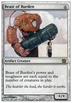 Beast of Burden ~ Near Mint 8th Edition Eighth MTG Magic UltimateMTG Artifact Ca - Image 1