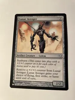 MTG Magic the Gathering Lunar Avenger (644/740) The List NM - Image 1