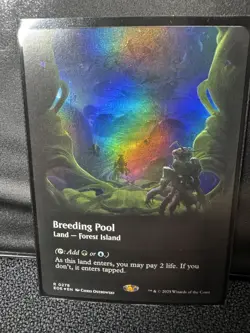 Breeding Pool (Borderless) Edge of Eternities MTG Foil - Image 1
