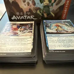 Avatar Airbender Bulk Lot MINT UNPLAYED 1 Collector Box Worth Of C/U TLA MTG TLE - Image 2