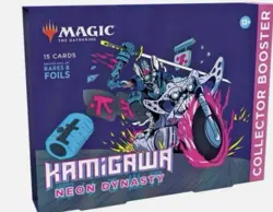 MTG Magic the Gathering Kamigawa: Neon Dynasty Collector Booster Omega Pack (1) - Image 1