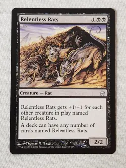 NM Relentless Rats Fifth Dawn Mtg Magic the Gathering - Image 1