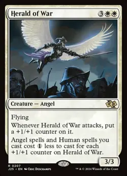 1 x Herald of War - Foundations - Jumpstart - NM-Mint - MTG - Image 1