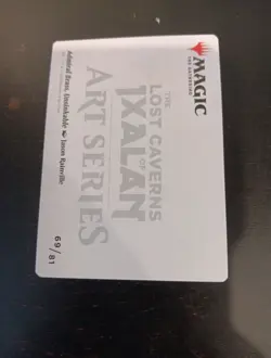 MTG Admiral Brass, Unsinkable Art Card - Gold-Stamped Signature, NM-Mint, Englis - Image 2