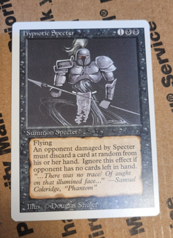MTG - Hypnotic Specter (LP) 3rd Revised Vintage 1994 Magic the Gathering - Image 1