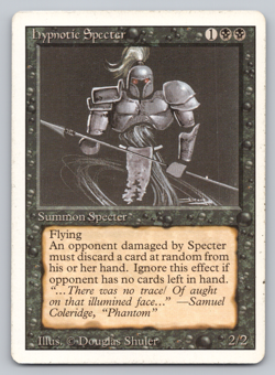 Hypnotic Specter - LP - Revised 3rd Edition - MTG READ DESC - Image 1